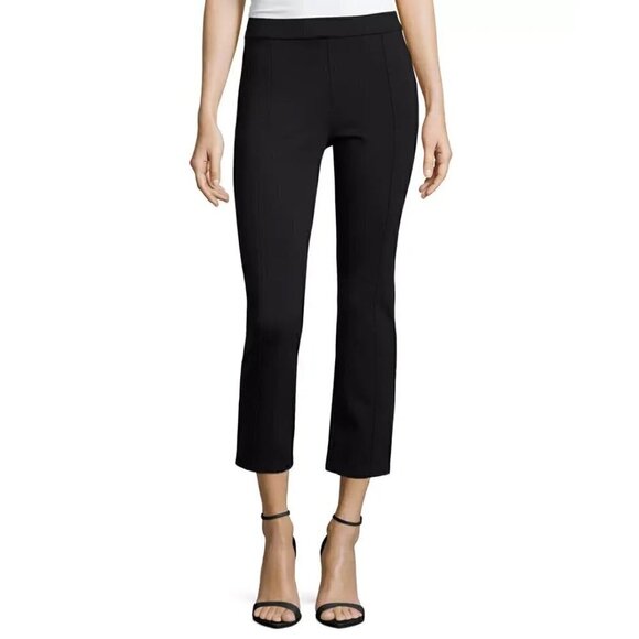 Jarbo Pants - Jarbo Black Crepe Capri Pant size 1 (small)
